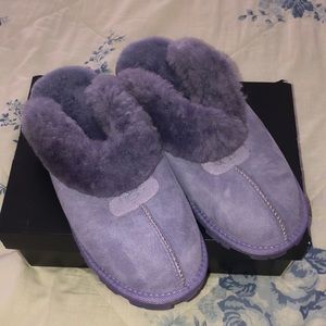 Purple Ugg slippers